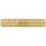 1/2" Brass Insert Coupling (Lead Free)
