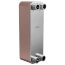CB110-16L, Domestic Heating 900k BTU Brazed Plate Heat Exchanger, AISI 316L, Stainless Steel (16 Plates)