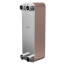 CB110-38H, Domestic Heating 900k BTU Brazed Plate Heat Exchanger, AISI 316L, Stainless Steel (38 Plates)