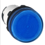 Harmony XB7 Monolithic Pilot Light w/ Integral LED - Blue (110-120 VAC)
