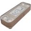 450,000 BTU/Hr (Domestic Water) CB30 Brazed Plate Heat Exchanger (18 Plates)