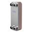 CB30-34L, Domestic Heating 200k BTU Brazed Plate Heat Exchanger, AISI 316L, Stainless Steel (34 Plates)