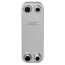 CB30-34L, Domestic Heating 200k BTU Brazed Plate Heat Exchanger, AISI 316L, Stainless Steel (34 Plates)