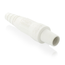 16 Series Single Pole Cam Type Female Detachable Plug Sleeve Only, Taper Nose, Cable Range #2, 2/0 (White)