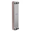CB60-40H, Domestic Heating 400k BTU Brazed Plate Heat Exchanger, AISI 316L, Stainless Steel (40 Plates)