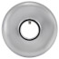 3/8" IPS Chrome-Plated Cast Brass Escutcheon w/ Set Screw, CB646-C