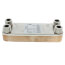 125,000 BTU/Hr (Domestic Water) CB16 Brazed Plate Heat Exchanger (13 Plates)