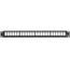 Flat Quickport, Patch Panel, 24-port, 1RU (Black) Cable Management Bar Not Included.