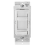 Decora SureSlide ELV Dimmer, 300VA-120VAC Electronic Low Voltage, 60Hz, Single Pole and 3-Way (White)