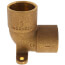 1" C x C Cast Brass 90-Degree Drop Ear Elbow (Lead Free)