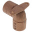 3/4" C x C Cast Brass 90-Degree Drop Ear Elbow (Lead Free)