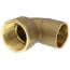 1" C x F  Cast Brass 90-Degree Elbow (Lead Free)