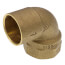 1" C x F  Cast Brass 90-Degree Elbow (Lead Free)