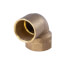 1-1/2" C x F Cast Brass 90-Degree Elbow (Lead Free)
