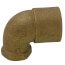1" X 1/2" C x F Cast Brass 90-Degree Elbow (Lead Free)