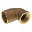 1" X 3/4" C x F Cast Brass 90-Degree Elbow (Lead Free)