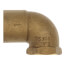 1" X 3/4" C x F Cast Brass 90-Degree Elbow (Lead Free)