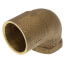 1" X 3/4" C x F Cast Brass 90-Degree Elbow (Lead Free)