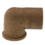 3/4" X 1/2" C x F Cast Brass 90-Degree Elbow (Lead Free)