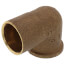 3/4" X 1/2" C x F Cast Brass 90-Degree Elbow (Lead Free)