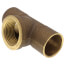 1" C x C x F Cast Brass Tee (Lead Free)