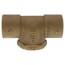 3/4" C x C x F Cast Brass Tee (Lead Free)