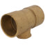 2" x 2" x 1" C x C x F Cast Brass Tee (Lead Free)