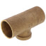 1" x 1" x 1/2" C x C x F Cast Brass Tee (Lead Free)