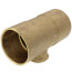 1-1/2" x 1-1/2" x 1/2" C x C x F Cast Brass Tee (Lead Free)