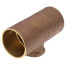 1-1/4" x 1-1/4" x 1/2" C x C x F Cast Brass Tee (Lead Free)