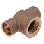 2" x 2" x 1/2" C x C x F Cast Brass Tee (Lead Free)