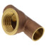 3/4" x 3/4" x 1" C x C x F Cast Brass Tee (Lead Free)