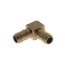 3/8" Barbed x 3/8" Barbed 90 Deg Elbow