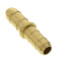 1/4" Barbed x 1/4" Barbed (brass) Plastic Tubing Coupling