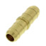 3/8" Barbed x 3/8" Barbed (brass) Plastic Tubing Coupling