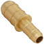 3/8" Barbed x 1/4" Barbed (brass) Plastic Tubing Coupling
