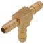 1/4" Barbed x 1/4" Barbed x 1/4" Barbed Pneumatic Tee
