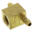 1/4" Barbed x 1/4" Barbed x 1/8" FPT In-Line Gauge Tee