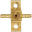 Permanent Adapter For 1/4" Barbed Fitting w/ 1/8" Female Pipe Threads