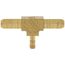 1/4" Barbed x  1/4" Barbed x 5/32" Barbed Reducing Tee