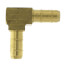 1/4" Barbed x 1/4" Barbed 90 Deg Elbow