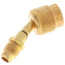 5/16" F. Flare Swivel x 1/4" M. Flare w/ Depressor Tip and Seal