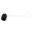 1/4" Flare Black Nylon Cap w/ Retainer Strap (6 Pack)