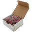 1/4" Red Anodized Flare Locking Cap for A2L (Pack of 50)