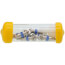 Plastic Tube Container w/ 6 Valve Cores and 1 Core Wrench Tool (10 Pack)