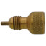 1/4" M. Flare x 1/4" F. Flare w/ Floating Core Depressor