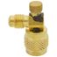 Reduced Size Thumb-Screw Flow Control Valve for 5/16" M. Flare Access fitting