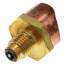 Braze On Self Piercing Copper Saddle Valve for 7/8" OD Tube (2 Pack)