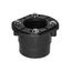 2" Outlet Compact Clamp Down Floor Drain, ABS, 2" Throat