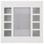Recess Mounting Enclosure for CDF Heaters (Northern White)